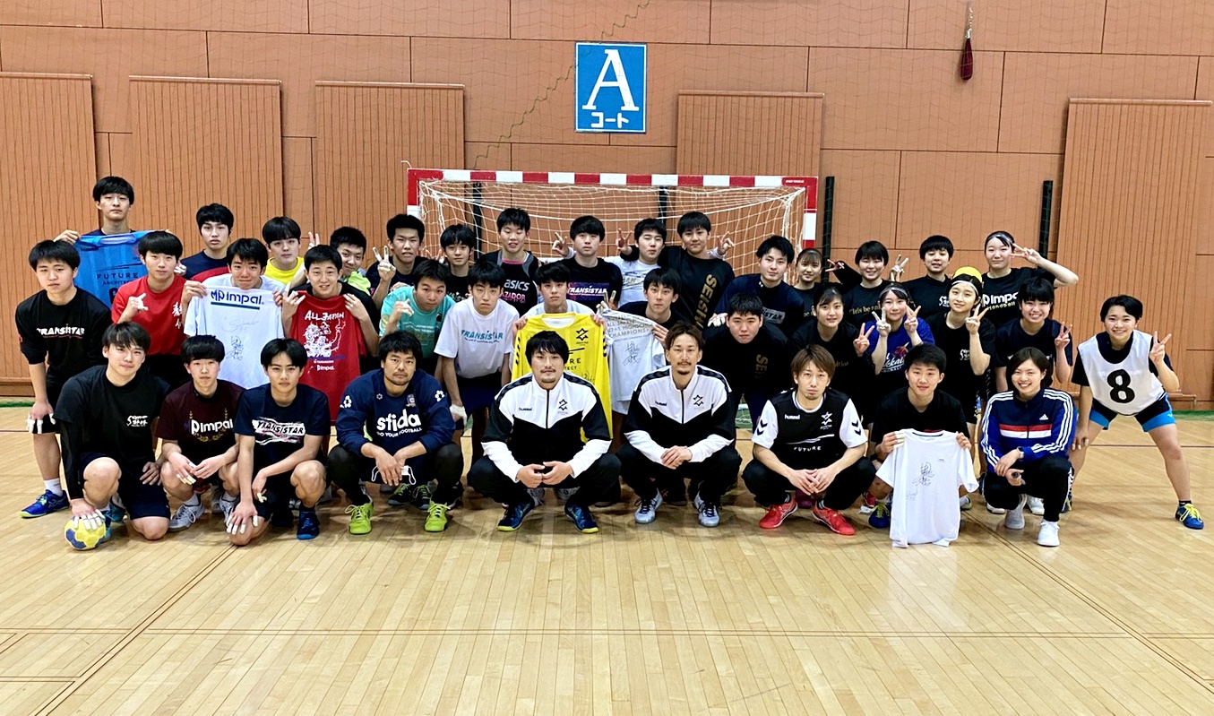 新名亮介・信太弘樹・甲斐昭人選手が札幌静修高校ハンドボール部に講習会を実施しました ZEEKSTAR TOKYO