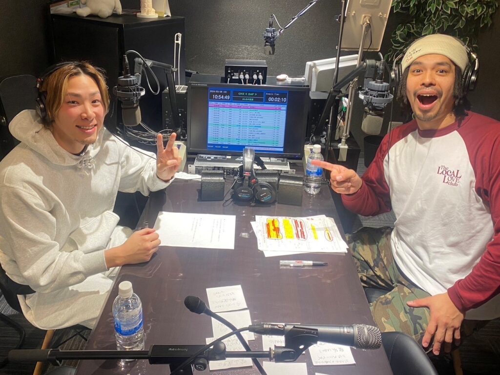 柴山裕貴博選手 ラジオ出演のお知らせ(4/8)