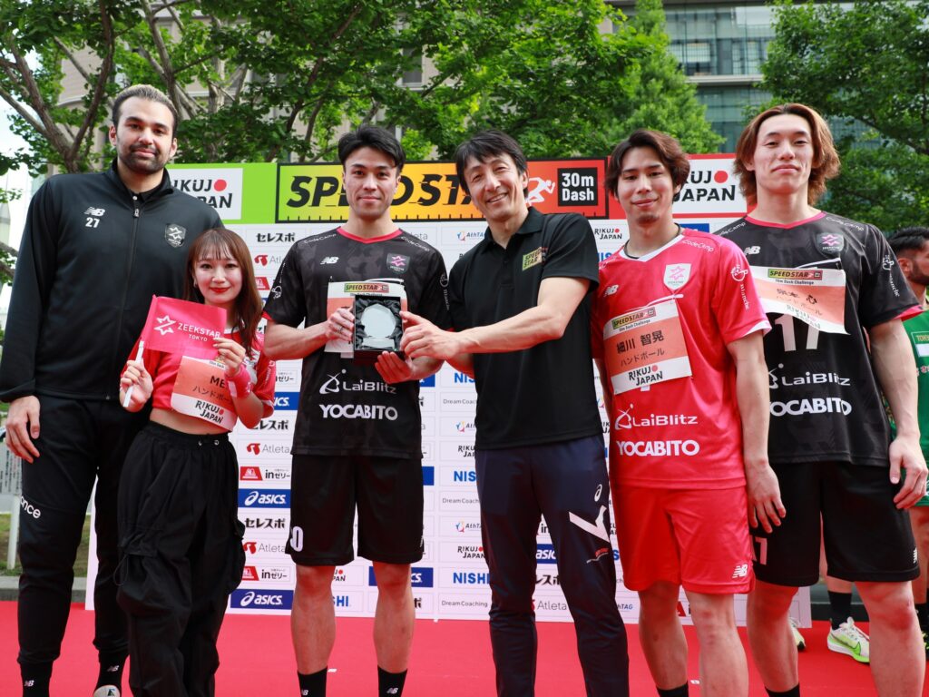 SPEED STAR 30m Dash Challenge 第1回大会優勝!